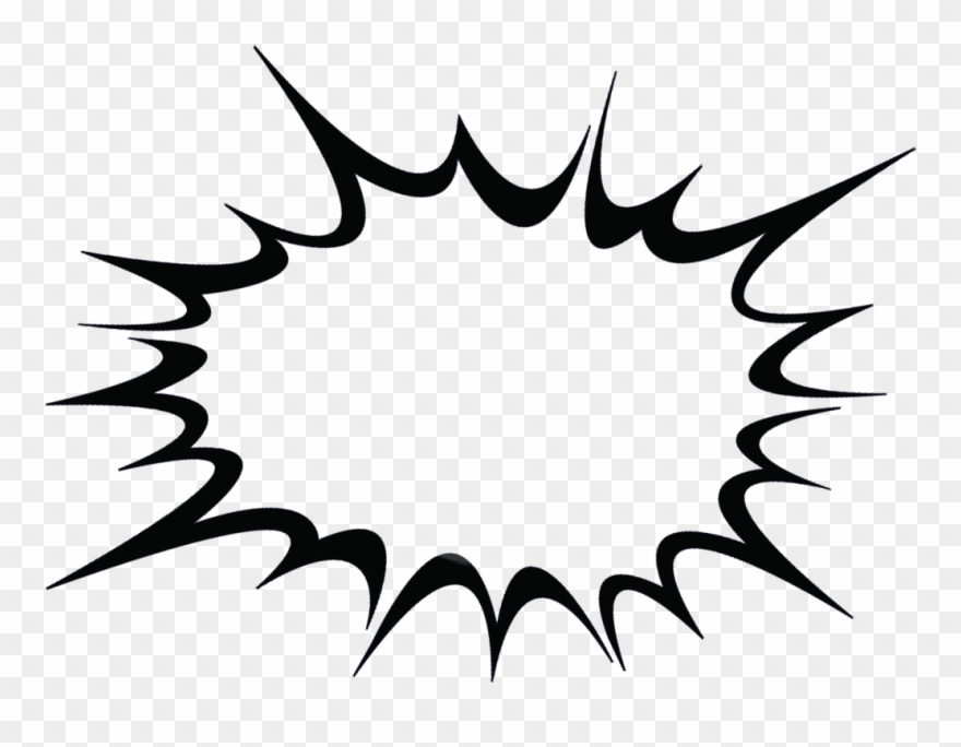 Custom Comic Posters - Comic Book Zap Bubble Clipart
