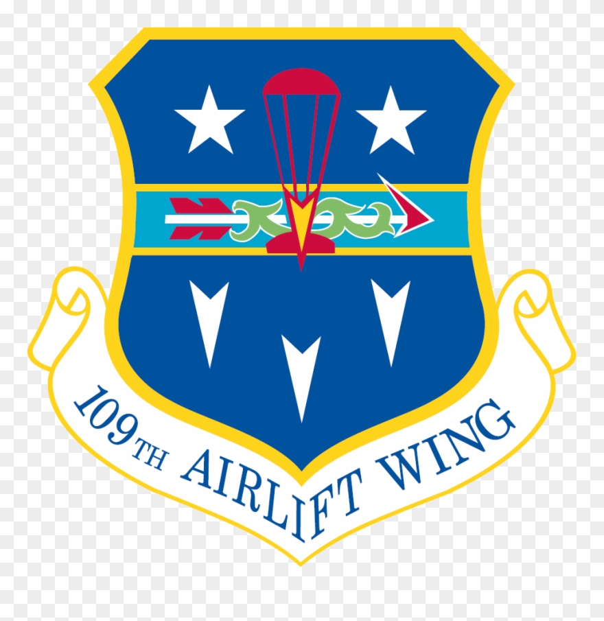 109th Airlift Wing, Schenectady, Ny Wings Png, Military - 8th Air Force Emblem Clipart