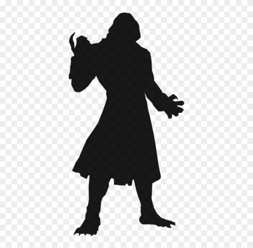 Claw Was Once Dr - Silhouette Clipart