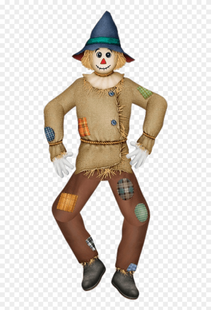 Download Scarecrow Puppet Transparent Png - Large Scarecrow Clipart