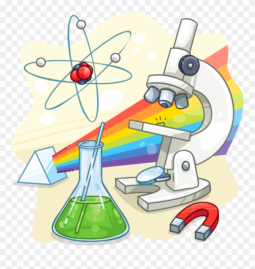 For The Joy Of Science - Science Items Clipart