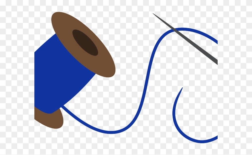 Needless Clipart Clipart Sew - Needle And Thread Cutie Mark - Png Download