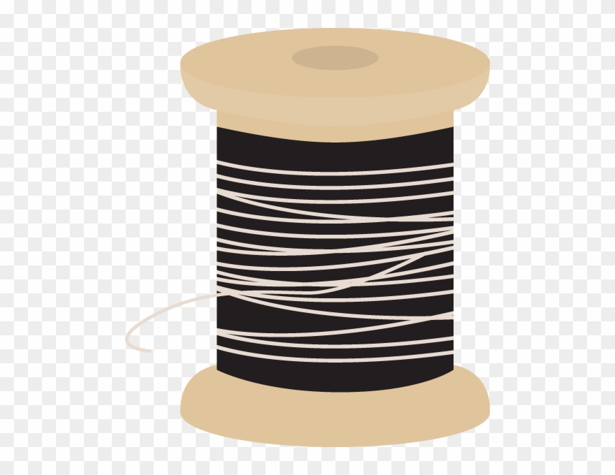 Free Online Sewing Thread Roll Handmade Vector For Clipart