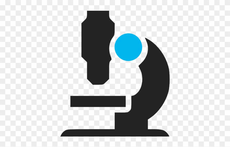 Microscope Clipart Science Symbol - Science Microscope Vector - Png Download