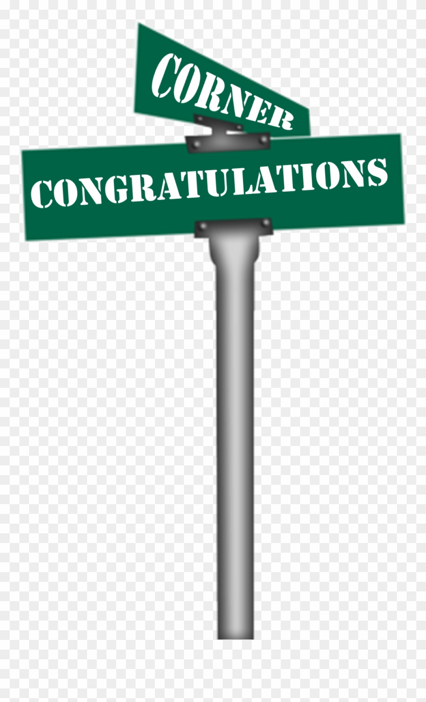 Blank Street Sign - Street Name Blank Street Sign Clipart