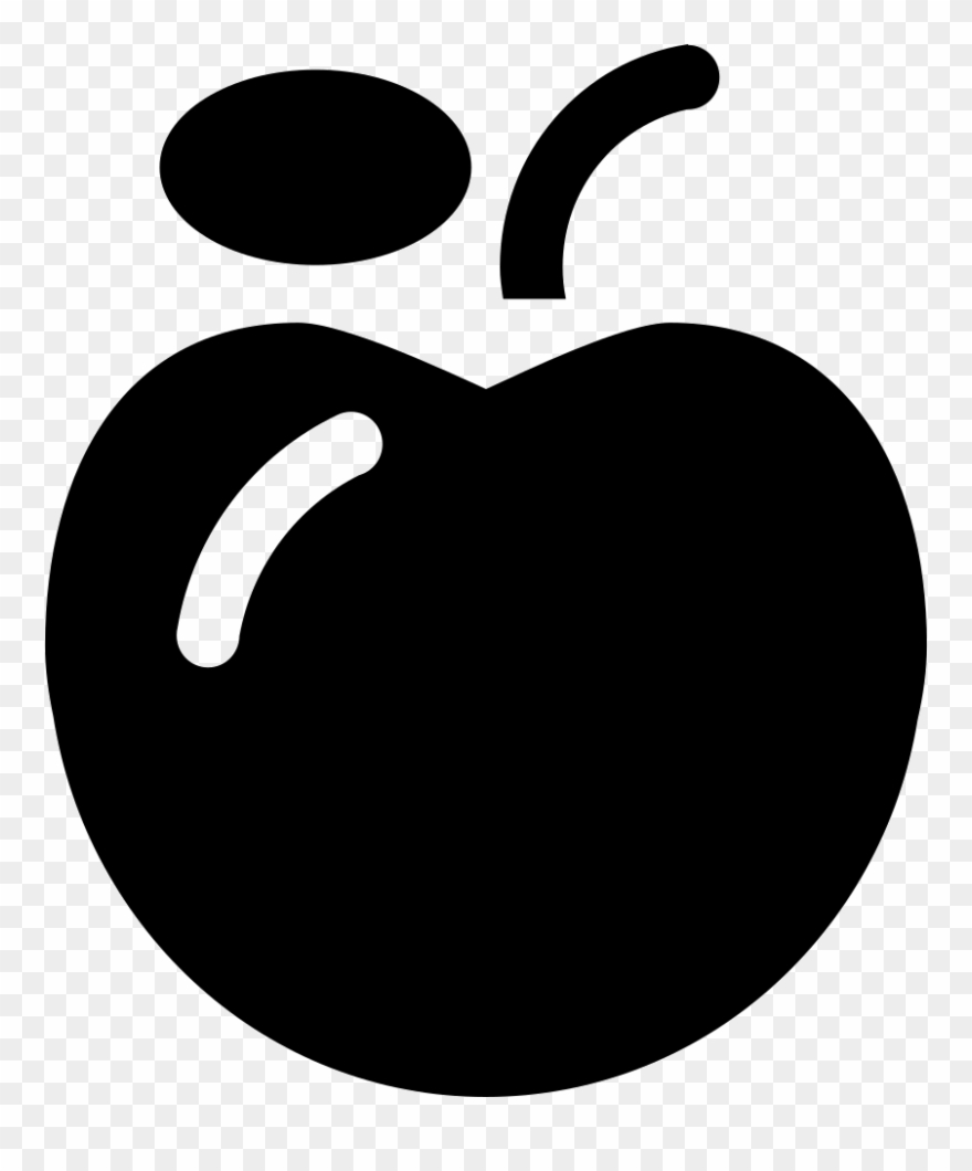 Fresh Fruits And Vegetables Comments - Vegetables Symbol Black Png Clipart