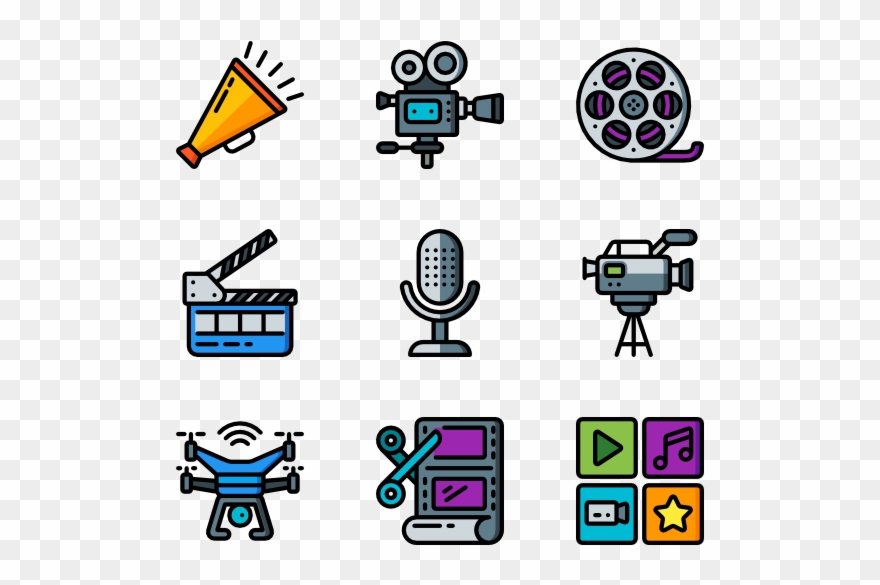 Video Production Clipart (3450015) PinClipart