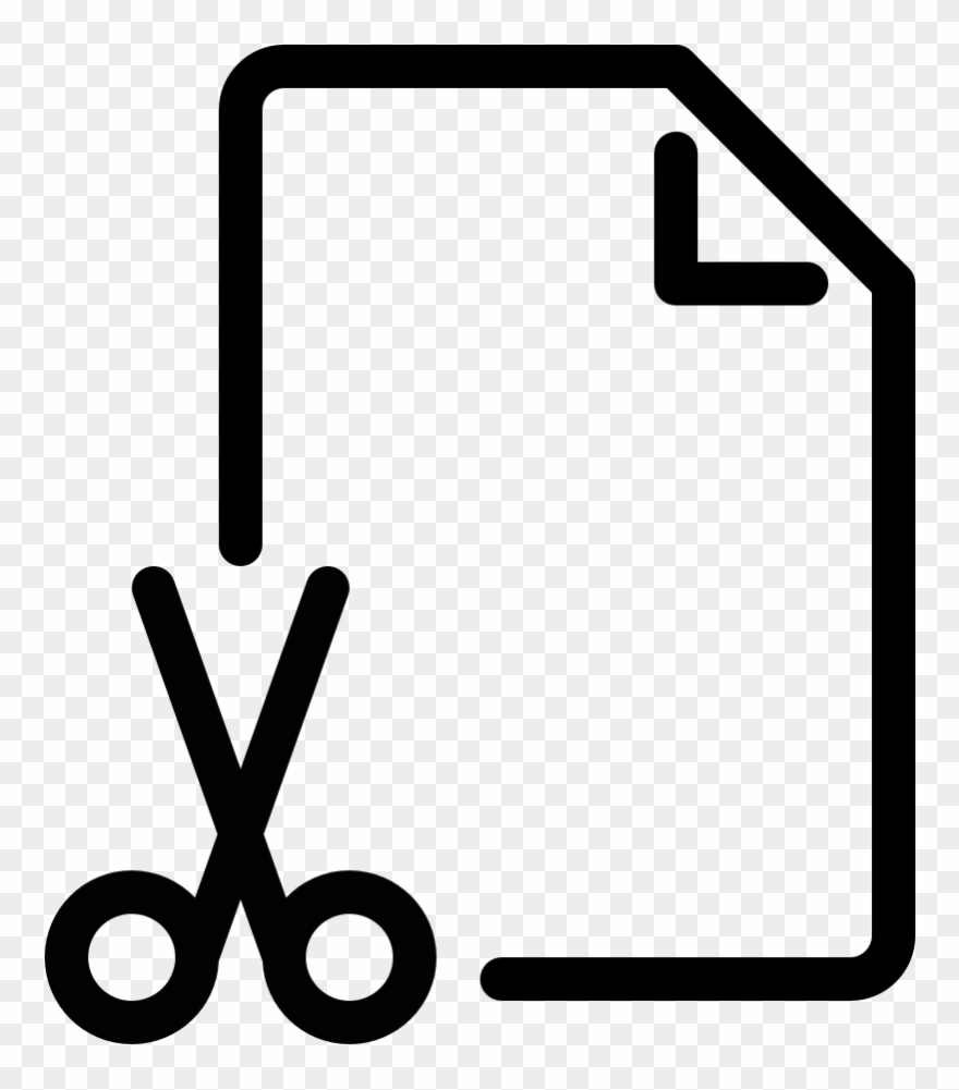 Document Action Cut Clipart