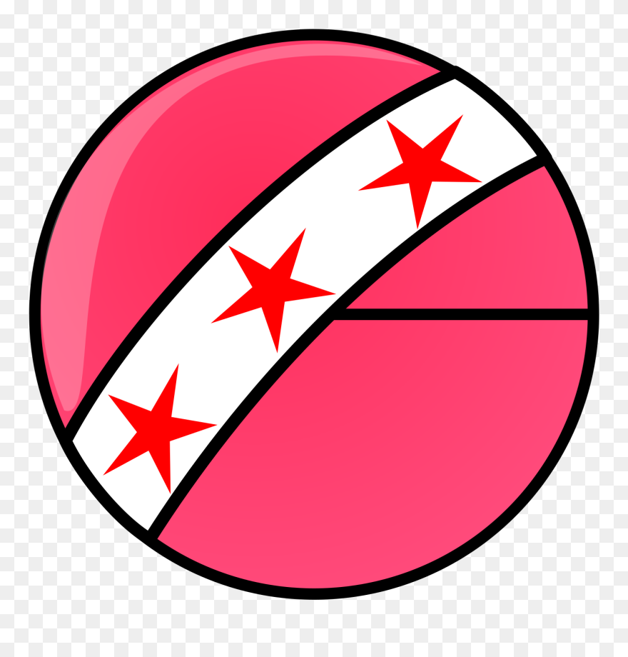 Red Ball Clip Art - Tennis Ball Clipart Black And White - Png Download