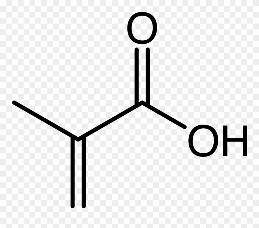 Carboxylic Acid Skeletal Formula Clipart