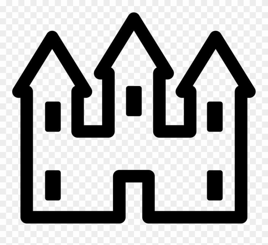 Castle Silhouette Comments - Silueta De Un Castillo Clipart