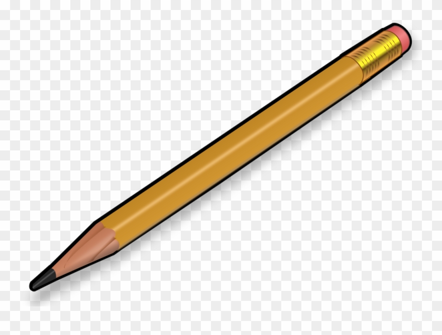 Pencil - Long Pencil Drawing Clipart