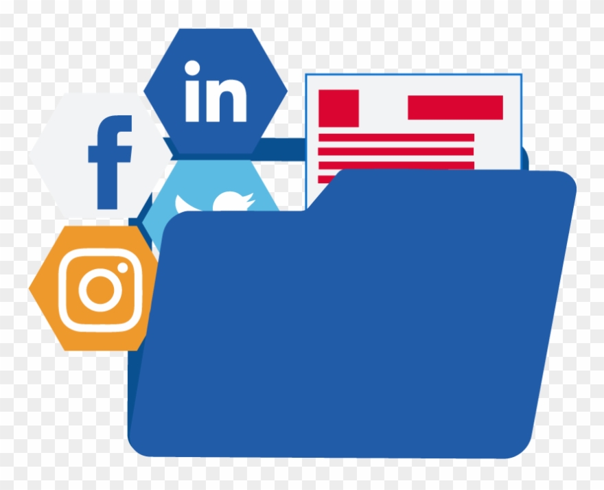 Want To Translate A Print Piece To Social Media Posts Clipart