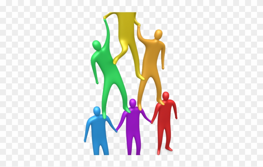 Overview Clipart Collective Responsibility - Transparent Background Teamwork Clip Art - Png Download