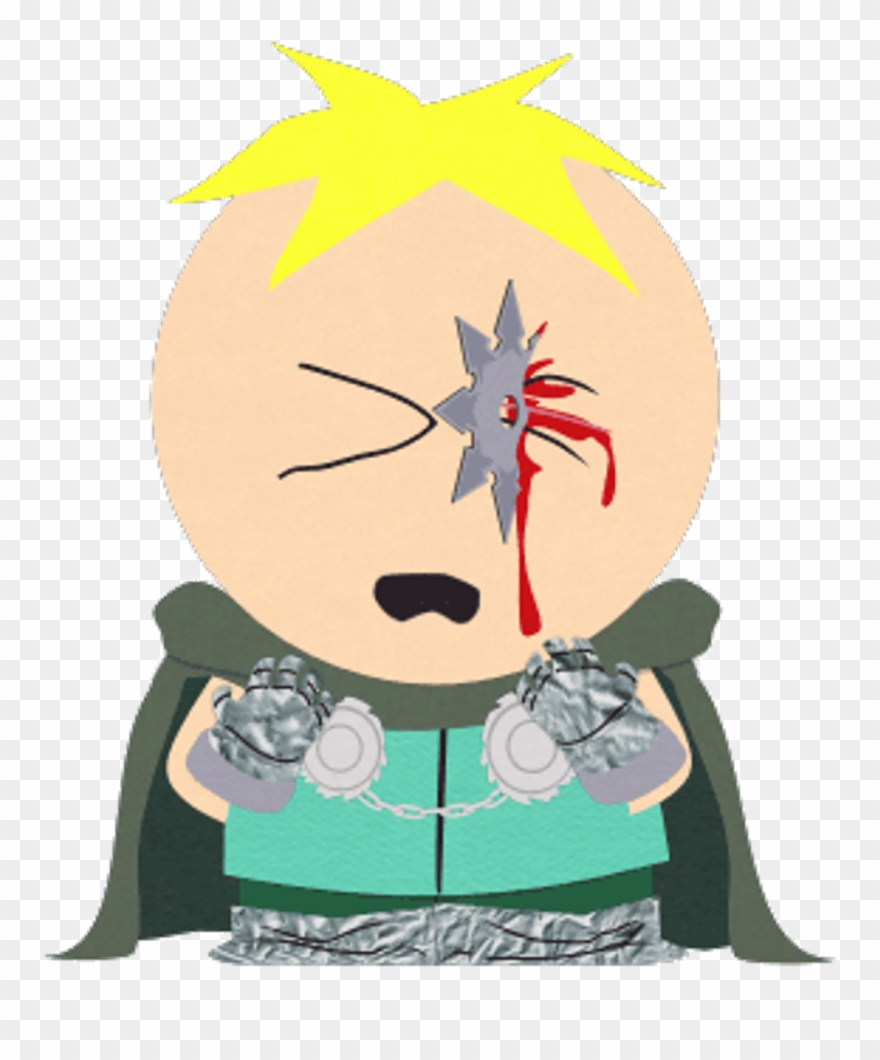 Professor Png - Butters Stotch Ninja Star Clipart