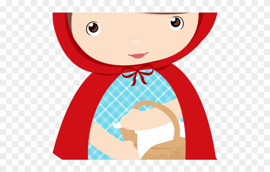 Red Riding Hood Clipart Happy Girl - Little Red Riding Hood Transparent - Png Download