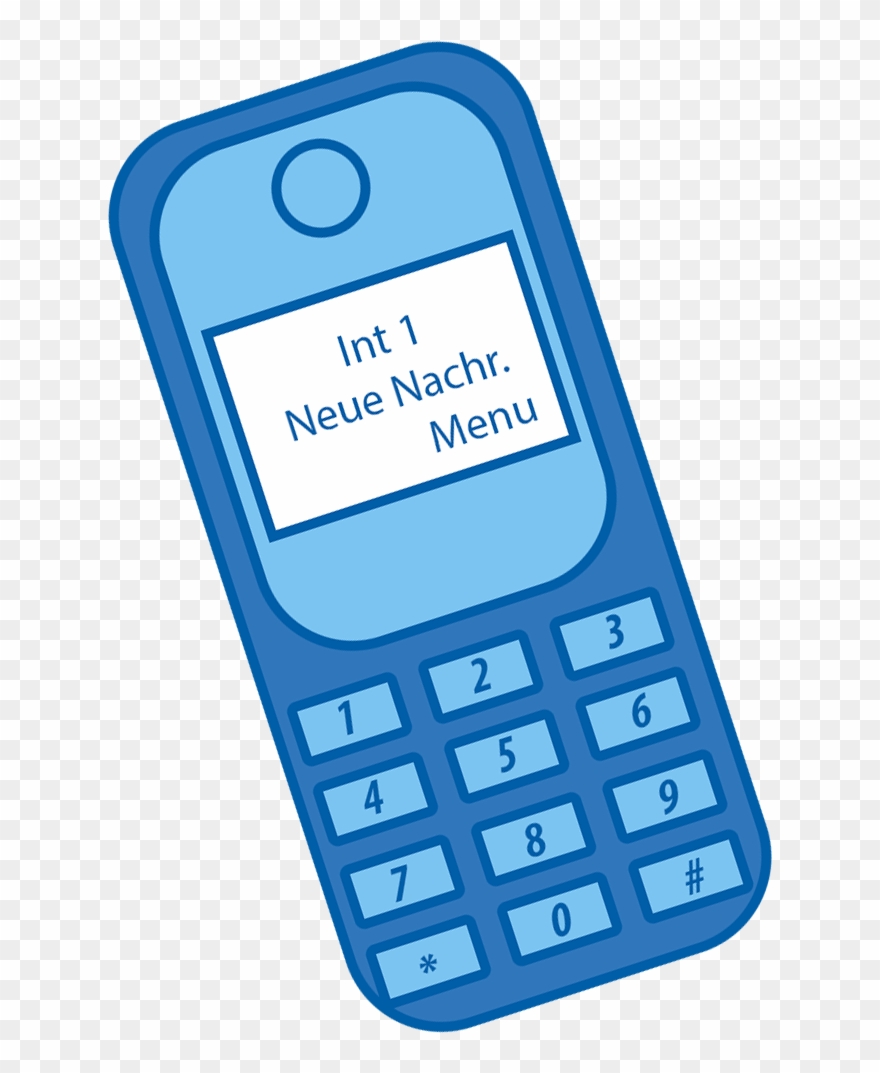 Analoges Telefon Anschlieen With Telefon - Feature Phone Clipart