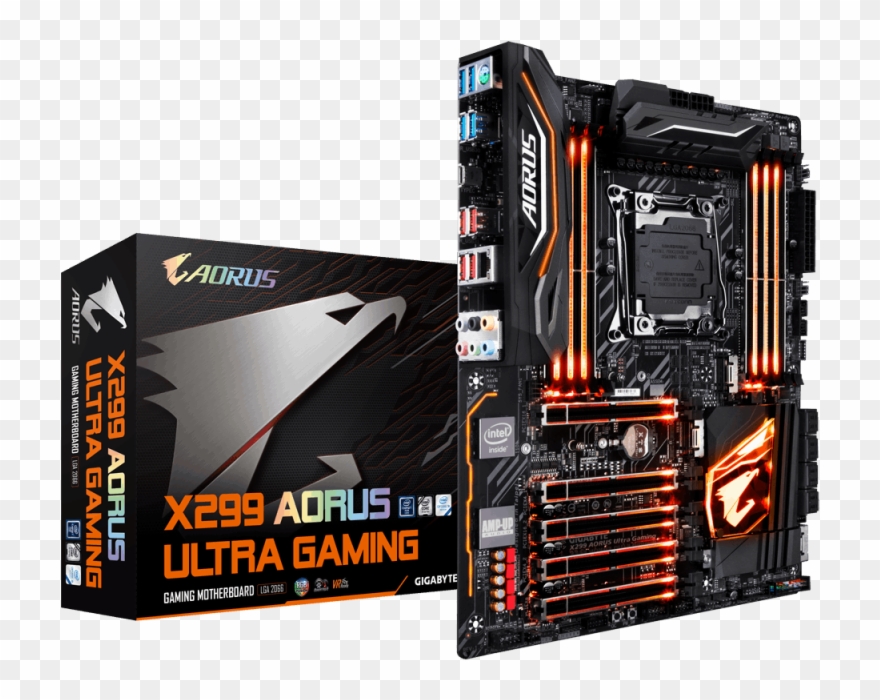 X299 Aorus Gaming 9 Clipart