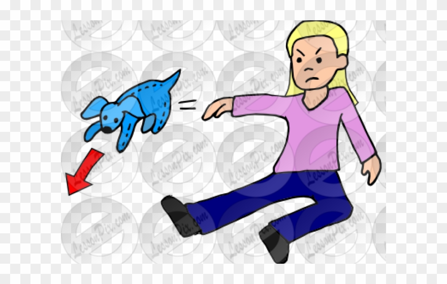 Jump Clipart Toy - No Throwing Toys Clipart - Png Download