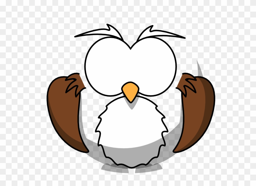 Owl Line Art Clipart