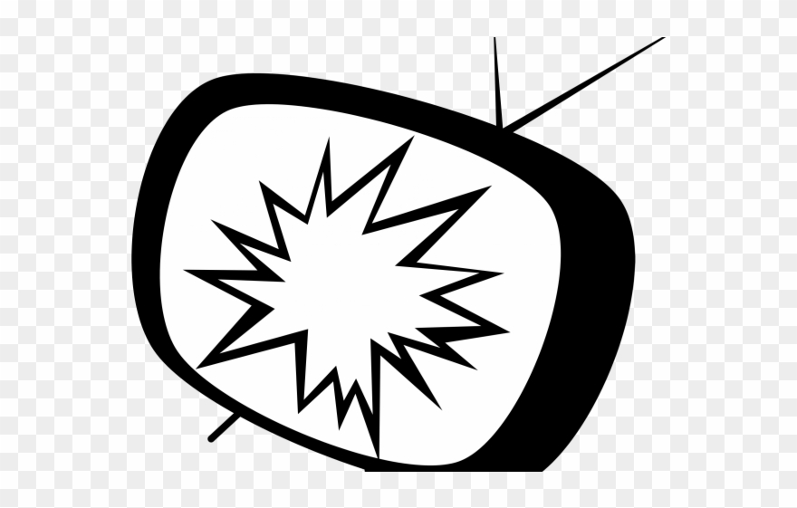 Tv Clipart Logo Png - Retro Tv Clip Art Transparent Png