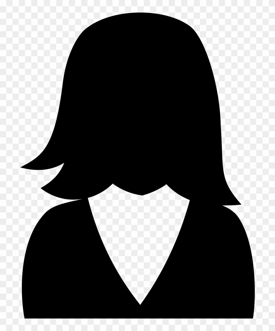 Girl Student Comments Clipart