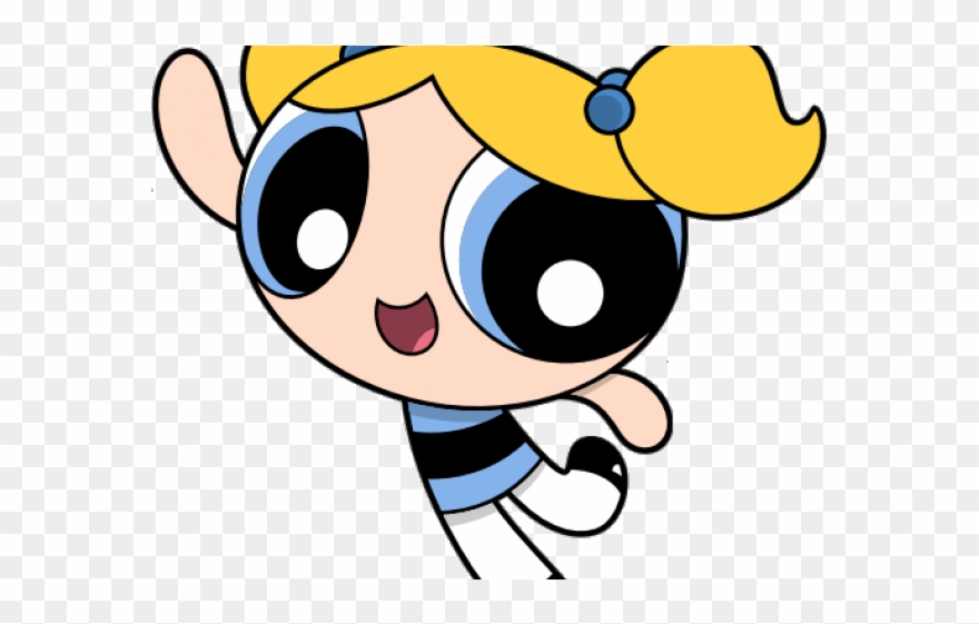 Powerpuff Girls Clipart Transparent - Bubbles Powerpuff Girls Clipart - Png Download