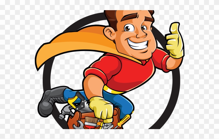 Old Clipart Handyman - Transparent Handyman Png