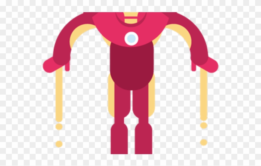 Iron Man Clipart Animated Transparent - Png Download