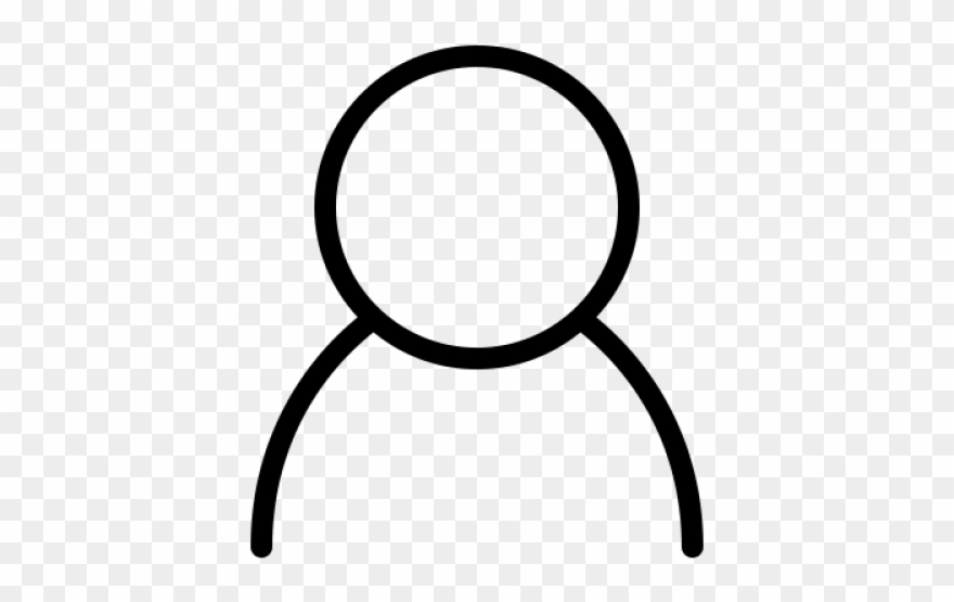 Person Icons Outline - Iconfinder Clipart