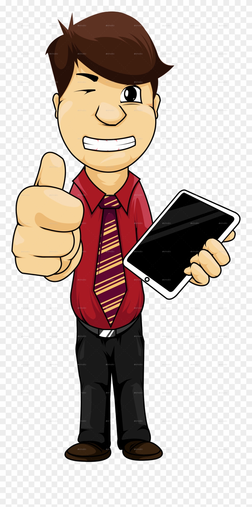 Designsetbussiness/14 - Cartoon Man Loudspeaker Png Clipart