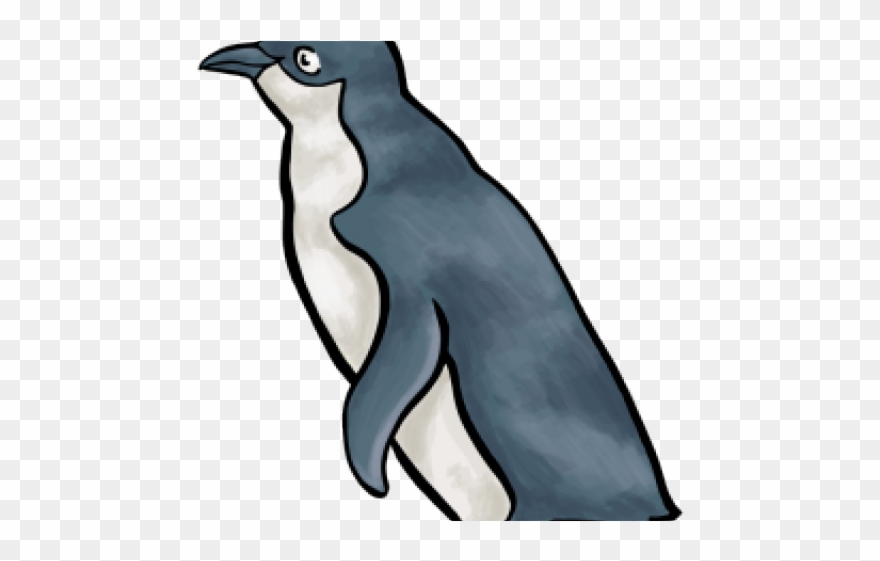Emperor Penguin Clipart - Little Blue Penguin Drawing - Png Download