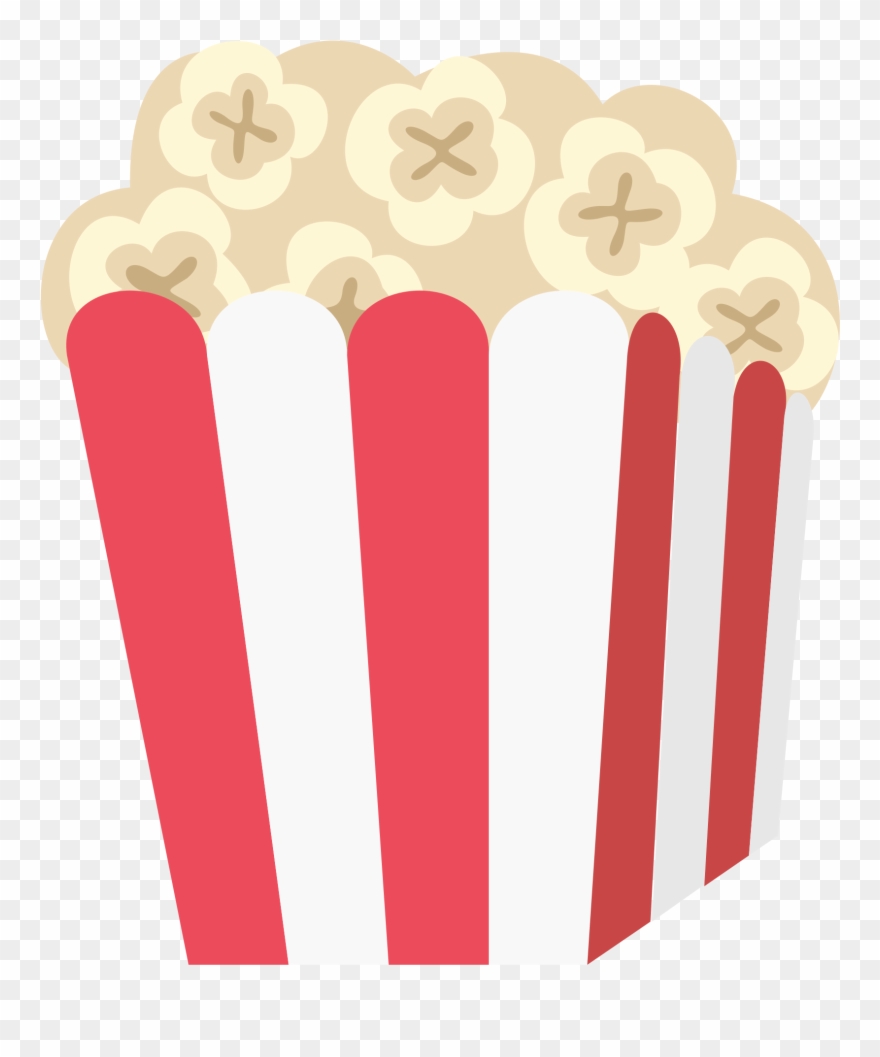 Emoji Clipart Popcorn - Emoji Pop Corn - Png Download