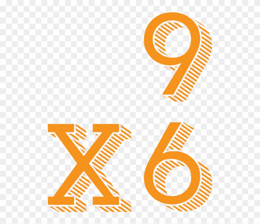 Nines - Multiplication Clipart