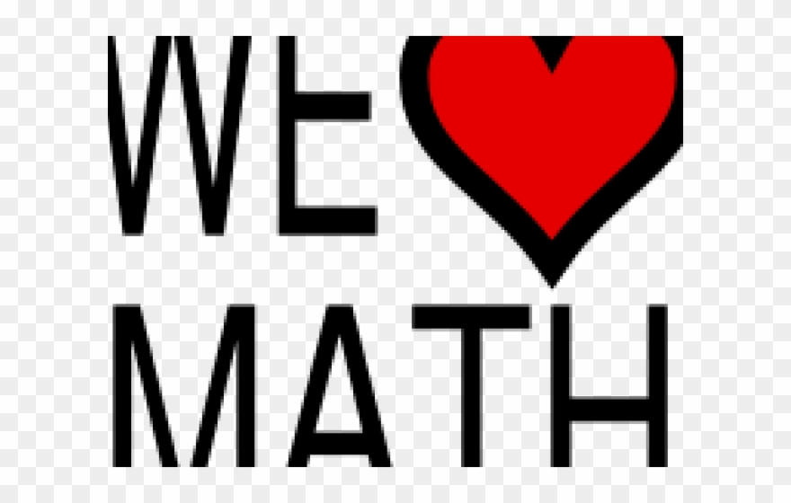 Mathematics Clipart Math Rule - Heart - Png Download