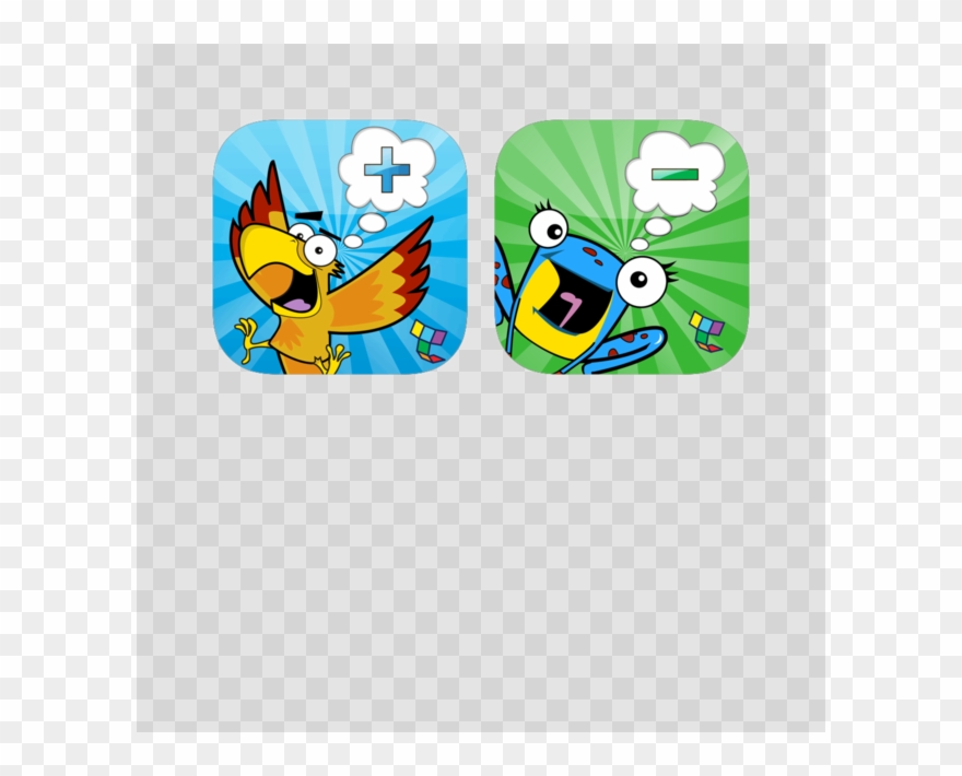 K-2 Add/subtract 4 - Cartoon Clipart