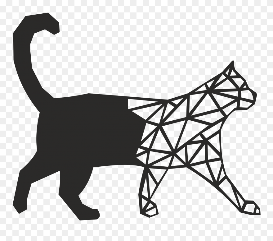 Cat Metal Wall Art Decor Portraits - Dekorjinal Kedi Duvar Dekoru Clipart