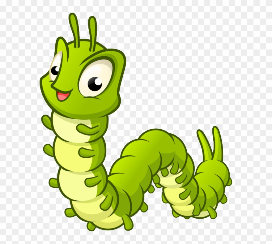 Caterpillar Png - صورة دودة كرتونية Clipart
