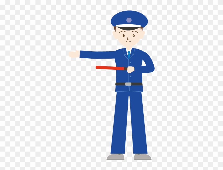Clip Art Library Stock Guard Clipart Office Security - Cartoon - Png Download