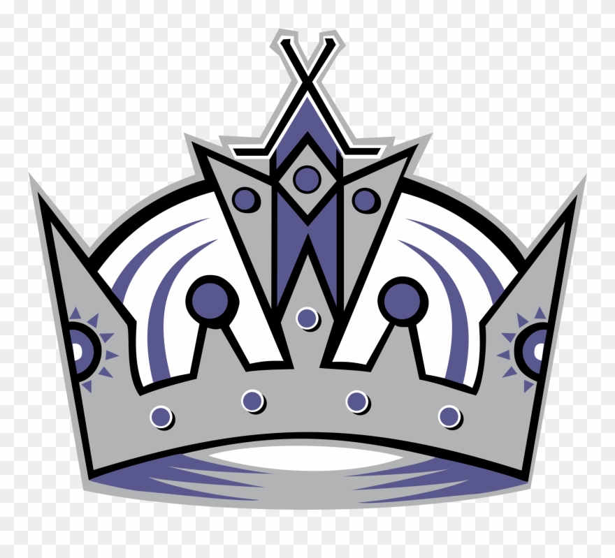 Kings Logo Png - Los Angeles Kings Crown Logo Clipart