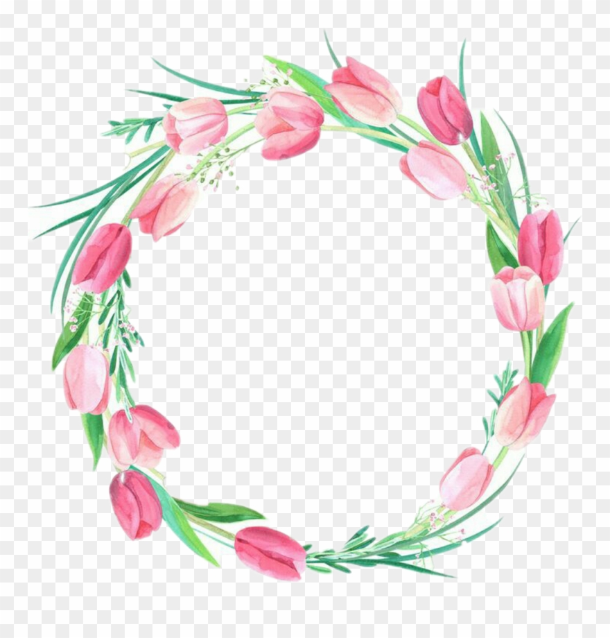 Flower Sticker - Flower Crown Sticker Clipart