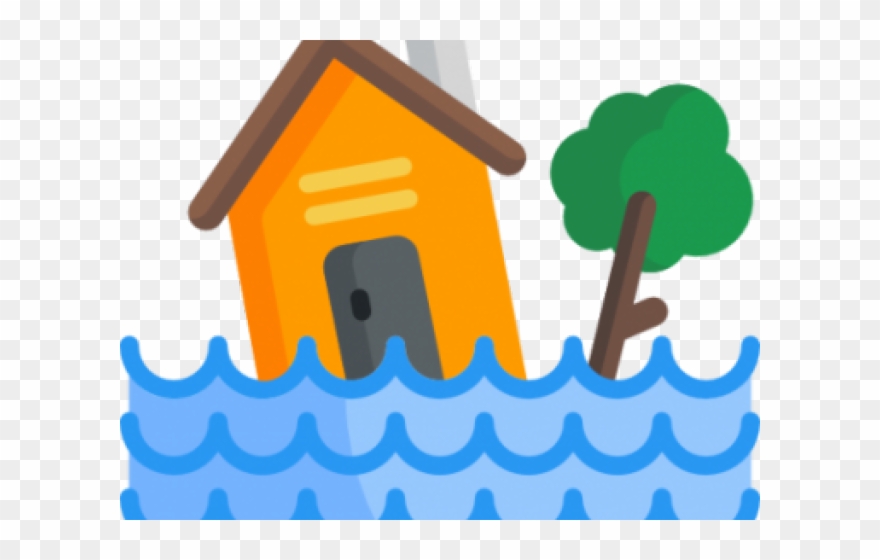 Flooded Clipart Transparent - Inundacion Icono Png