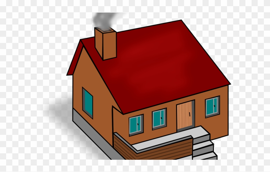 3d Clipart Home - Transparent 3d House Clipart - Png Download