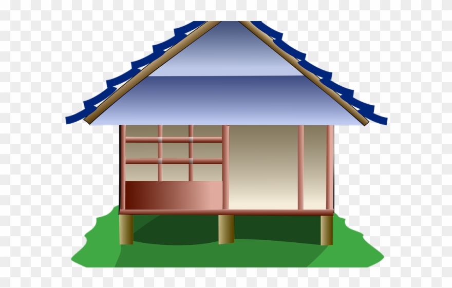 Village Clipart Lawn - Home Clipart - Png Download