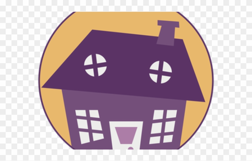 Old House Clipart Pink House - House Clip Art Free - Png Download