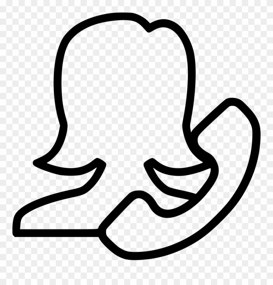 Support Girl Operator Phone Telephone Telephonist Comments Clipart