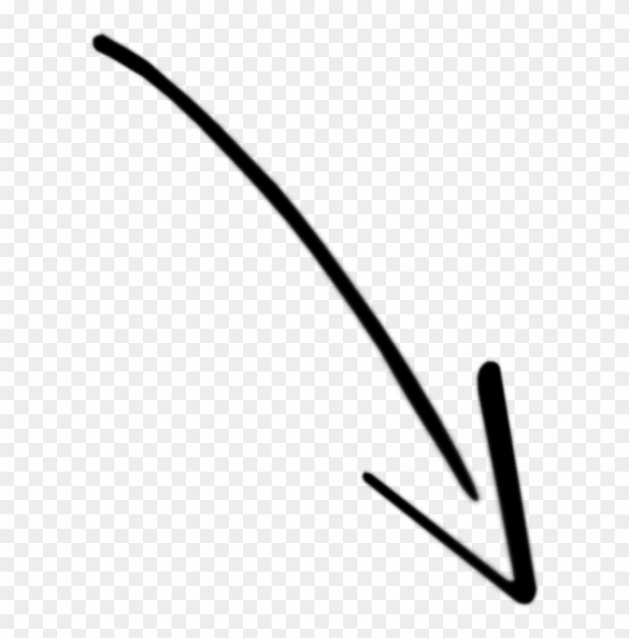 Arrow Tl Br - Transparent Background Diagonal Arrow Clipart