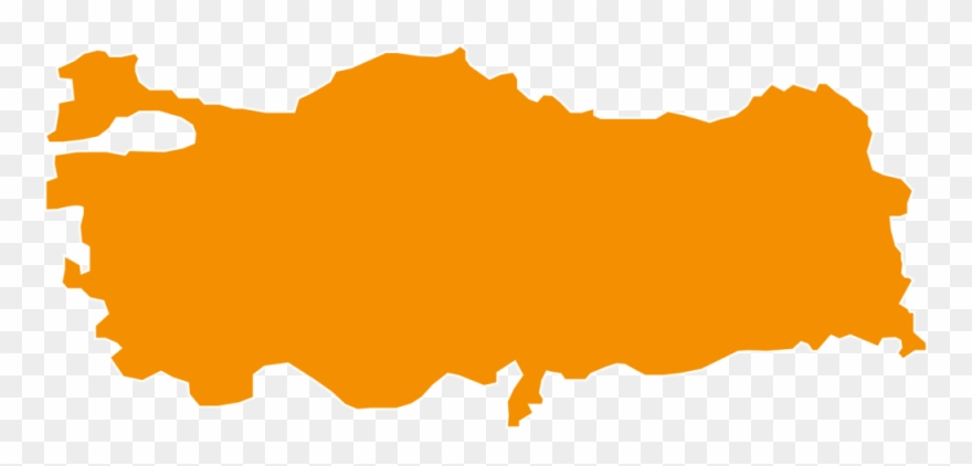 Countries-03 - Turkey Map Vector Free Clipart