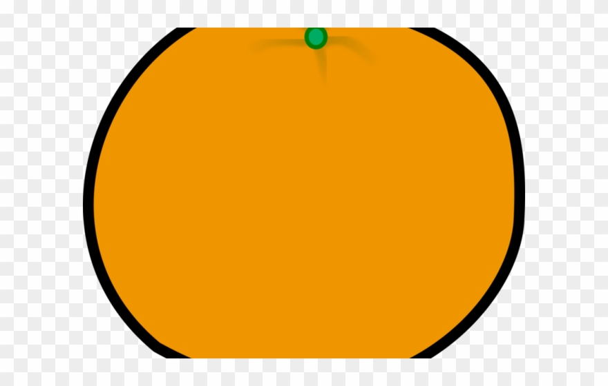 Orange Fruit Clipart Orange Colour - Circle - Png Download