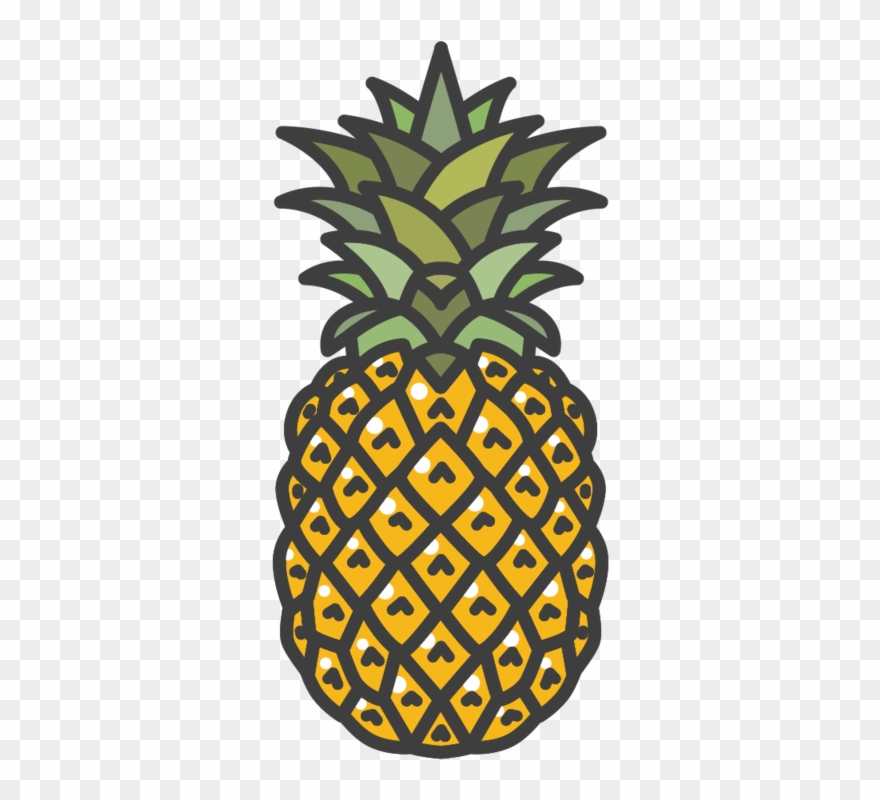 Pineapple Fruit Shirt - Pineapple Clipart